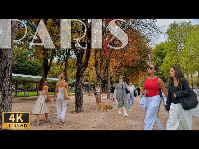 [🇫🇷Paris 4K HDR] Autumn Has Arrived in Paris! | The First Signs of Autumn in Paris 03/September/2026