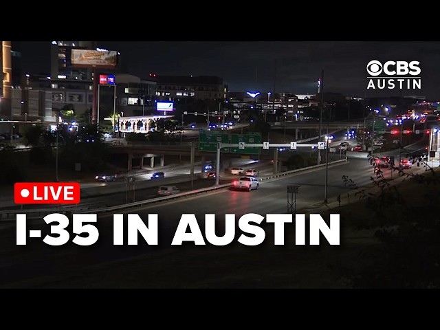 WATCH LIVE: I-35 Austin traffic right now