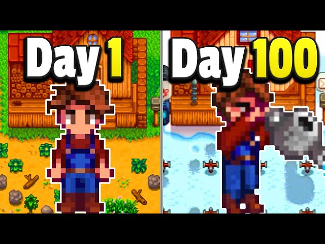 I Played 100 Days of Stardew Valley As a New Player