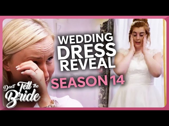 Wedding Dress Reveals! | SEASON 14 | Don't Tell The Bride | 💍