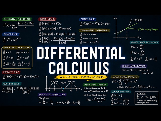 Differential Calculus Isn’t Hard It Was Explained Wrong