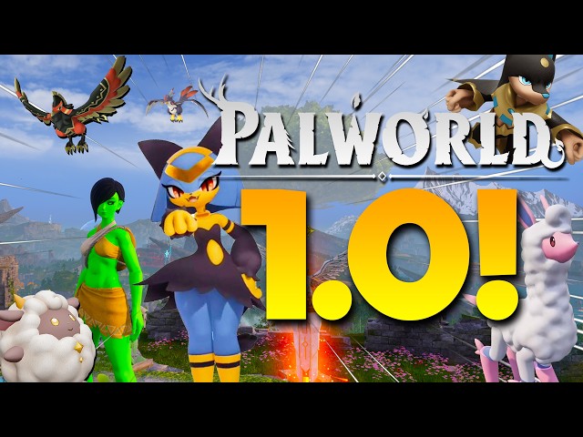 Playing Palworld 1.0 For The First Time!