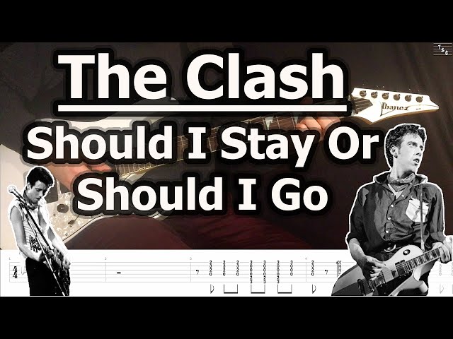 The Clash - Should I Stay Or Should I Go | Guitar Tabs Tutorial