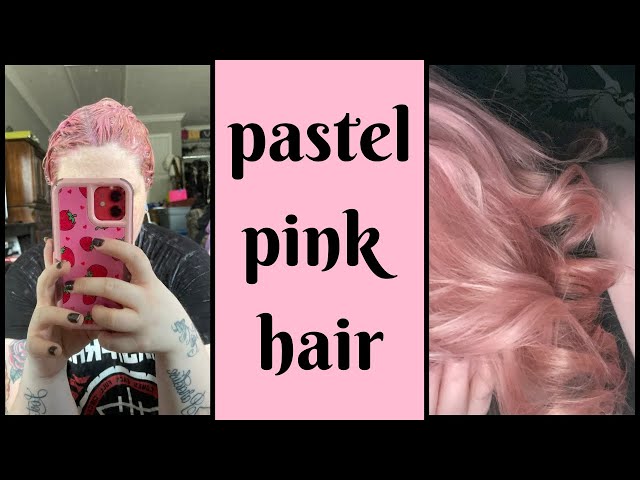 dying my hair pink during a power outage