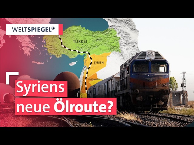 Syriens letzte Züge: Auf der gefährlichsten Bahnstrecke des Landes | Weltspiegel
