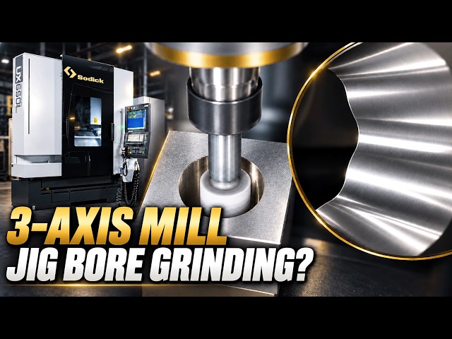 We Turned a 3-Axis Mill Into a Precision Grinder