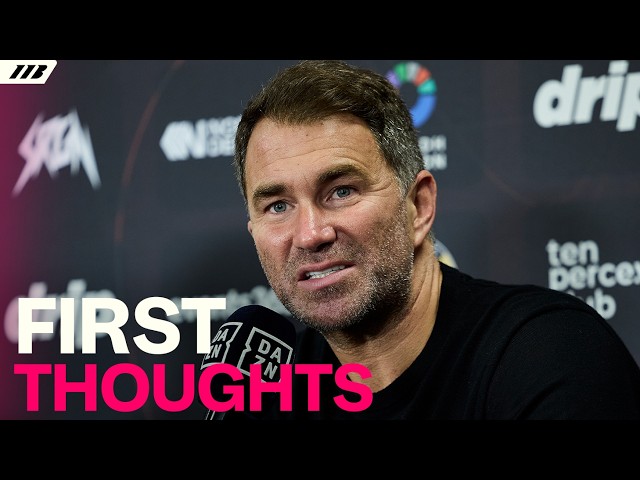 Eddie Hearn's Immediate Reaction: Ben Whittaker Vs Wallace | Matchroom Boxing