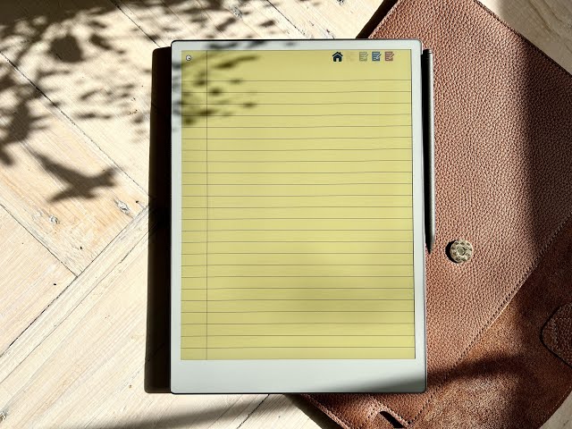 Notebook PDF Template for the reMarkable Paper Pro