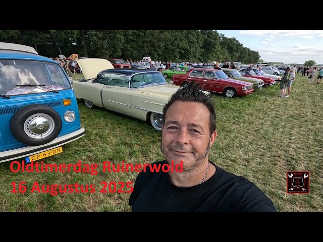 Oldtimerdag Ruinerwold 16 Augustus 2025 oldtimers klassiekers youngtimers bezoeken met Morpheus.