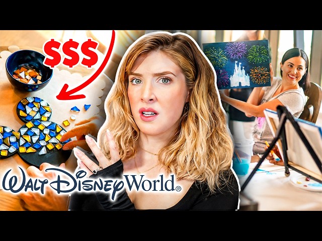 I Tried DISNEY WORLD's *HIDDEN* Art Classes ✨