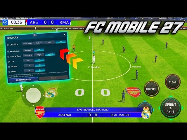 EA FC MOBILE 27 ( 90FPS ULTRA GRAPHICS ) - MAX GRAPHICS FC 27 MOBILE - FC MOBILE 2027