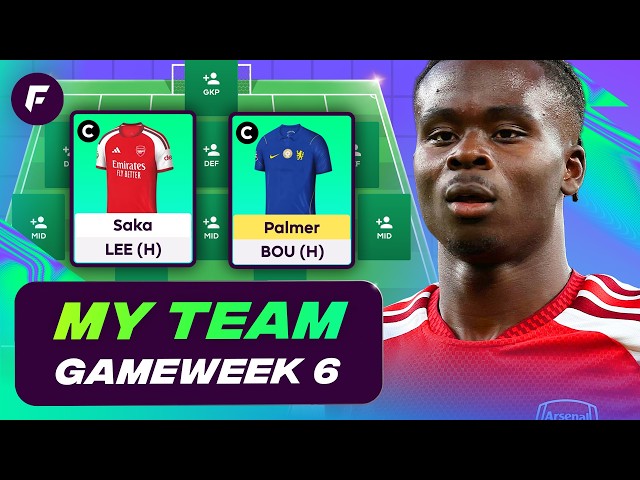 My FPL GW6 TEAM 🔥 Joao Pedro + Palmer injured?