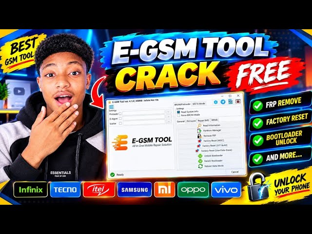 E-GSM Tool Creak Version Free By Ahmad K Bush GSM 