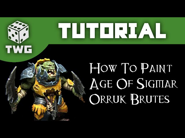 How To Paint Orruk Brutes - Warhammer Age of Sigmar Tutorial (The War Gamer)