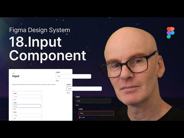 Figma Design System: 18 Input Component