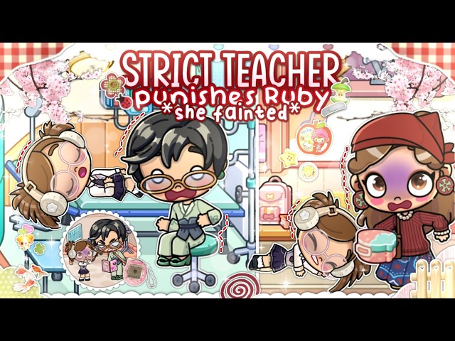 STRICT TEACHER PUNISHES RUBY *SHE FAINTED* 🩹💫🐛  || *VOICED🔊* || AVATAR WORLD