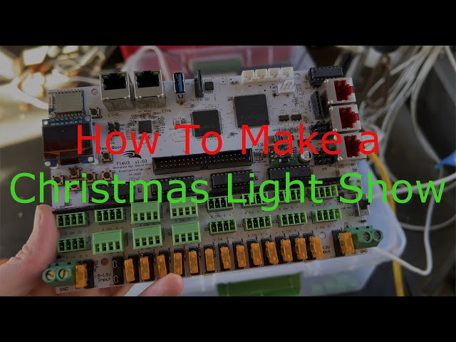 Behind The Scenes - How To Make a Christmas Light Show