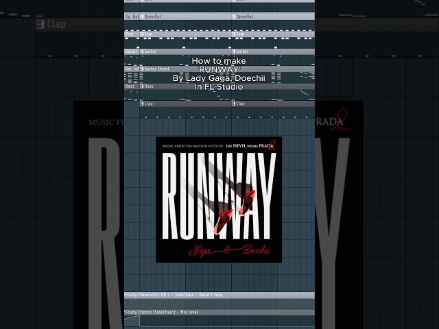 How To make 'RUNWAY' By Lady Gaga, Doechii In FL Studio #ladygaga #doechii #flstudio