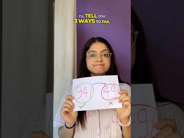 3 Ways to *FAIL*in *BIOLOGY* ❌😩 #cbseclass12 #class12 #class11 #studytips #class12biology #ektasoni