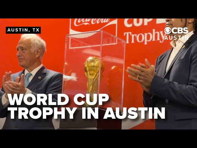 FULL INTERVIEW: FIFA World Cup Trophy comes to Austin