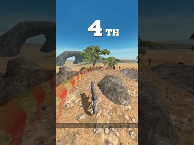 Animal Run: Wild Race (Wolf) Arena 6 4K 60FPS  - Full Video on This Channel #wildrace #4k