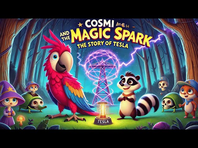 ✨ Cosmi y la Chispa Mágica, la Historia de Tesla ✨ | Cuentos Infantiles | Cuentos para dormir