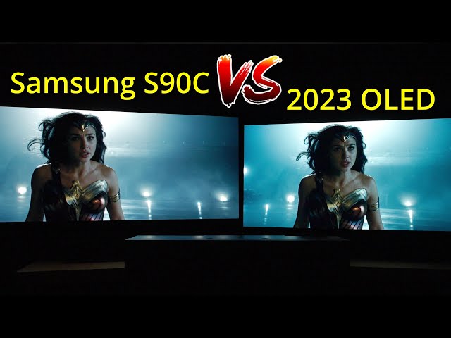 Samsung S90C QD-OLED vs 2023 WOLED HDR Comparison