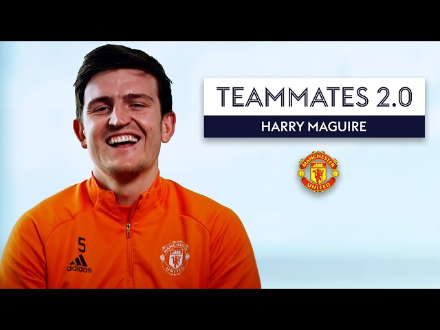 Which Manchester United player is the Nutmeg king? 👑 | Harry Maguire | Teammates 2.0