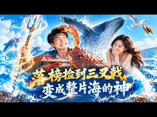 【MULTI SUB】🔥一口气爽看全集！高考落榜被顶替，觉醒海神三叉戟，号令海洋捞沉船黄金，打脸村霸前女友，逆袭全民海神！《 落榜捡到三叉戟，变成整片海的神》#drama #最新 #软糖追漫