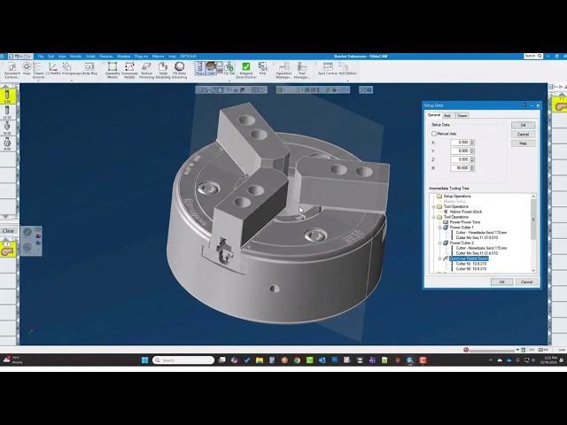 CNC PROgrammer #27:  Intermediate Tooling - Creating Chucks in GibbsCAM