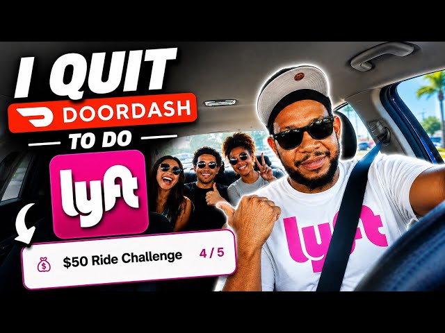I QUIT DoorDash to do Lyft! | My Experience as a PLATINUM Dasher | Day 29 | 