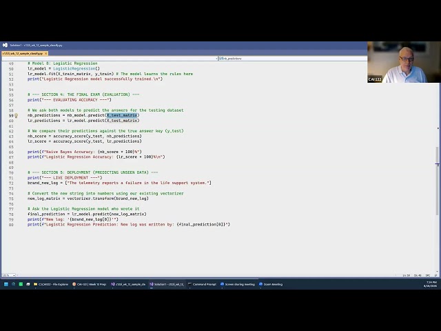 12.1 Naive Bayes and Logistic Regression Foundations