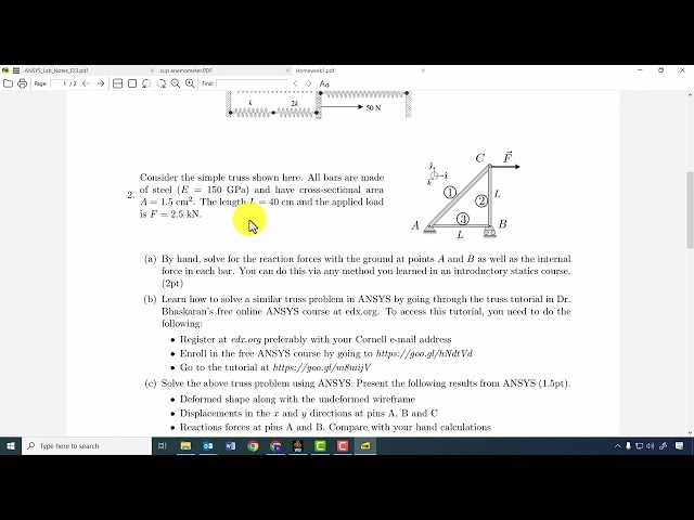 Changing E for Truss