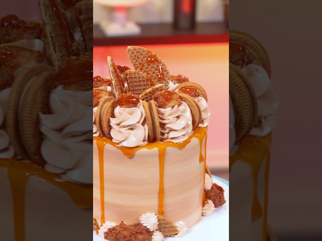 I made a Chicken & Waffles cake