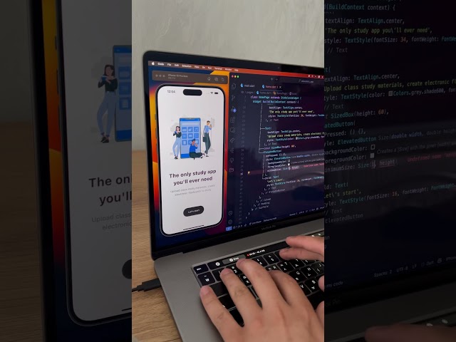 Flutter Education App UI π