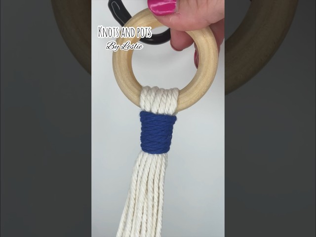 Macrame gathering knot tutorial #macrame #easymacrame #macrameknots #macrametutorial #macramediy