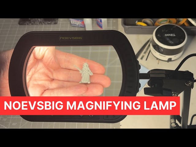 NOEVSBIG Magnifying Lamp