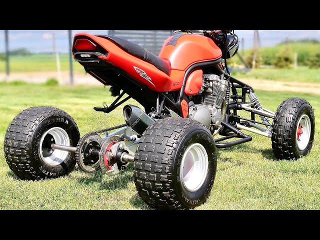 Making Crazy Quad/ATV 600cc