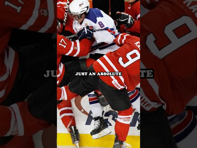 The hits aren’t the same anymore from Team Canada at the World Juniors #shorts #hockey
