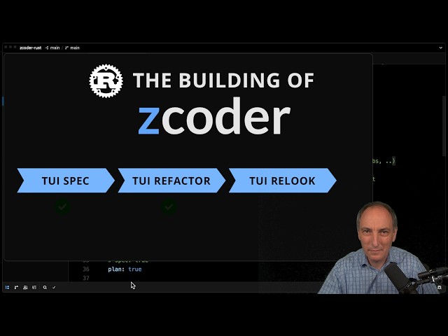 Rust live coding ➜ The building of zcoder, E02