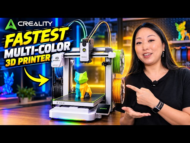 Creality SPARKX i8 - The fastest and most filament-efficient multi-color 3D printer