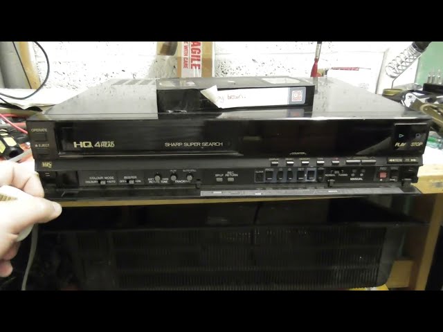 VCR Tests | Part 4 | 1988 Sharp VC-A5011HM