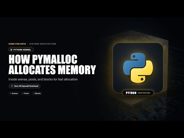 How Python PyMalloc Allocates Memory | Code For Data