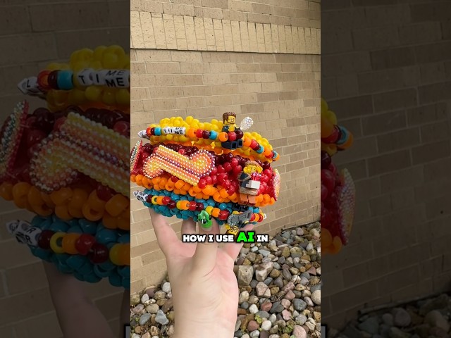 genAI is for losers #kandi #crochet
