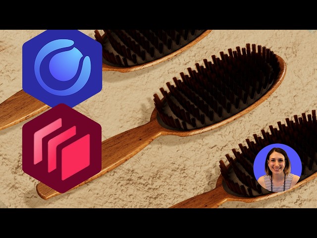 3D Model Hair Brush in Cinema 4D and Redshift | EP182