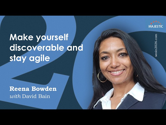 Make yourself discoverable and stay agile – with Reena Bowden