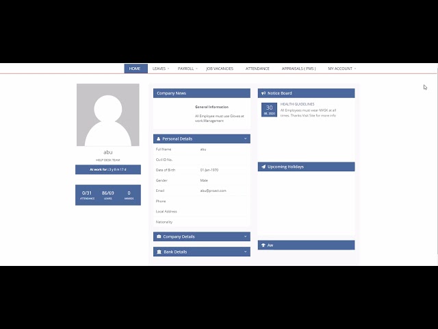How to Apply Leave from Employee Login