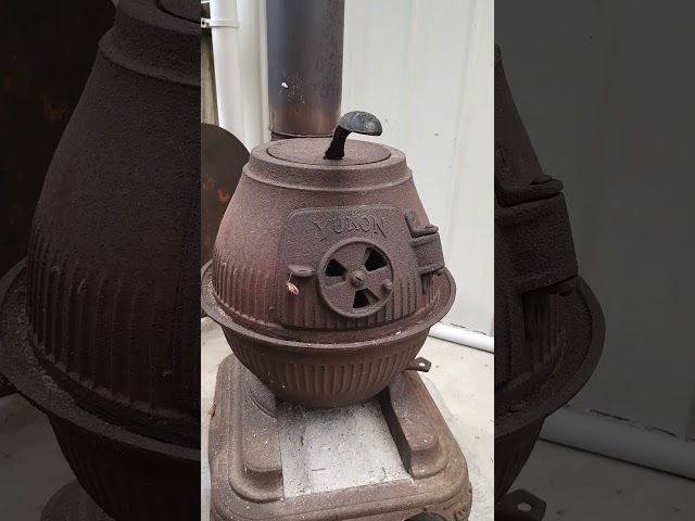 Wood burning natural room heater
