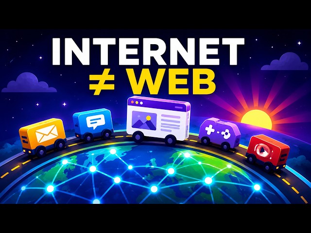 The Internet Is NOT the World Wide Web | Internet vs WWW