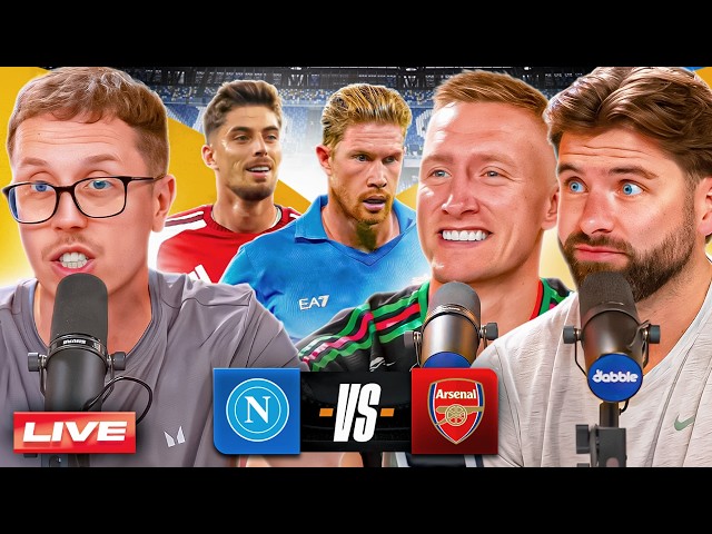 Napoli v Arsenal I Pitch Side Live